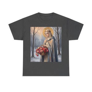 Camiseta de Santa Isabel de Hungría, regalo para trabajadores de hospitales, camiseta solidaria de la santa. imagen 20