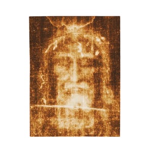 Grabtuch von Turin Heiliges Gesicht Jesus Heilige Karte (USA) Plüsch Decke Dad Mom Priest Christian Catholisch Geschenk Bild 2
