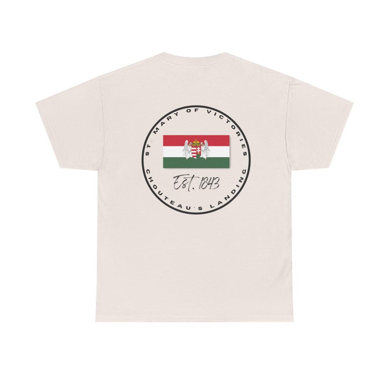 St. Mary of Victories T-Shirt, Catholic Church Gift, Historic St. Louis Parish Tee image 9