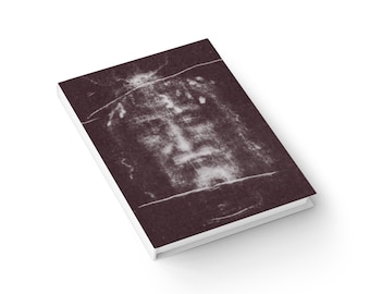 Shroud of Turin Journal, Holy Face Catholic Prayer Notebook, Devotional Gift for Catholic, Easter Confirmation Gift