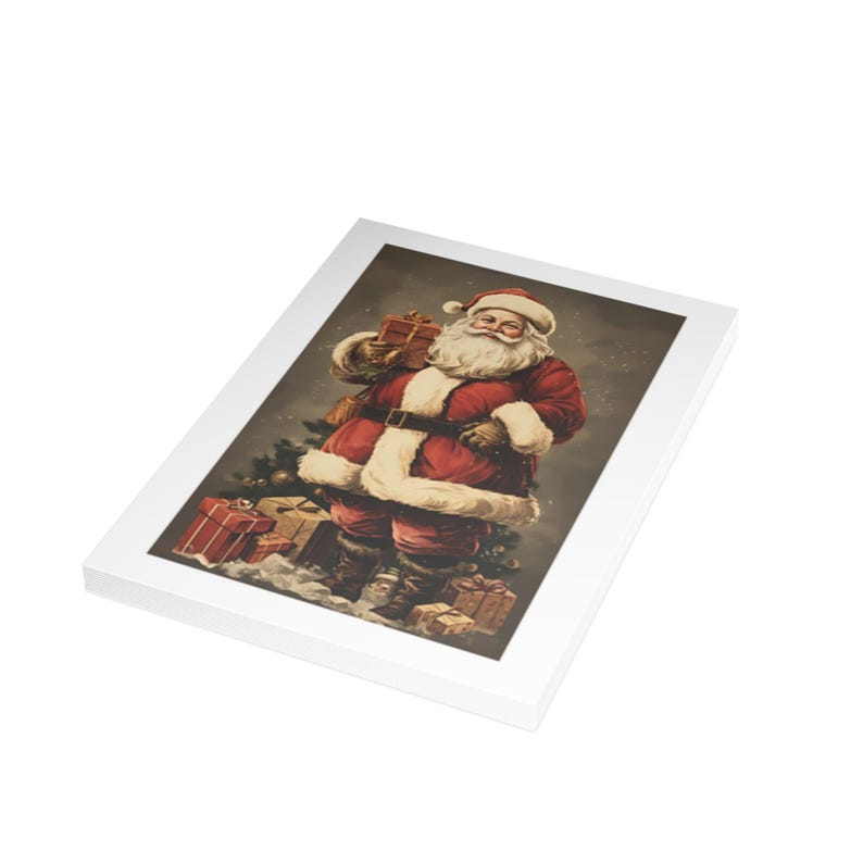 St. Nicholas Catholic Note Cards, Blank Greeting Stationery, Saint Gift Set image 5
