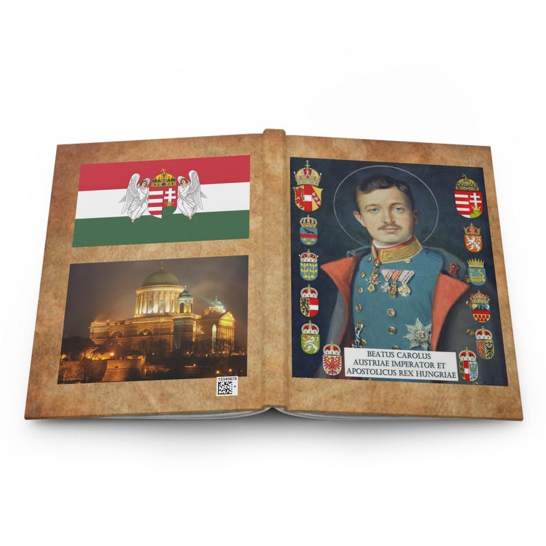 Hardcover Journal (Updated), Blessed Karl of Austria Last King of Hungary, Gift, Notebook, Diary, Planner, 5 x 7 image 6
