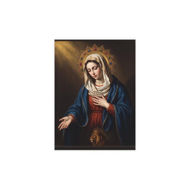 Our Lady of Hungary Note Cards, Marian Devotional Stationery, Catholic Prayer Cards image 19