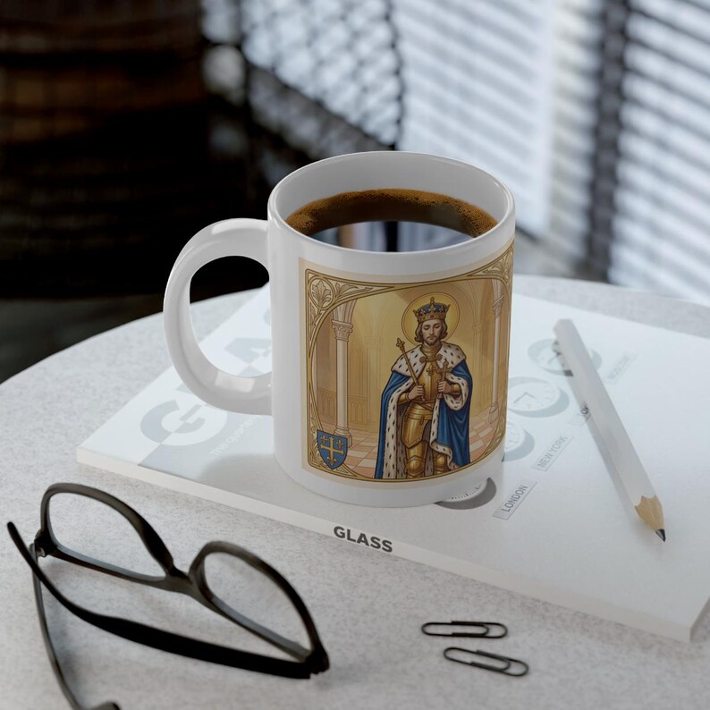 Gateway Arch Catholic Jumbo Mug, St. Louis Faith Gift image 6