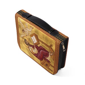 Saint Matthew Bible Cover, Catholic Devotional Gift for Daily Scripture image 8