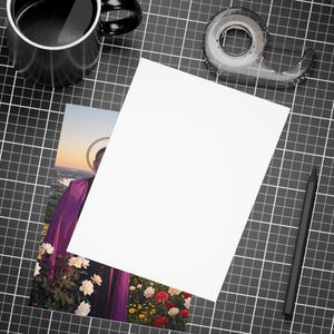 Blessed Fulton Sheen Note Cards, Catholic Writing Set, Blank Stationery for Priest or Confirmation Gift image 6