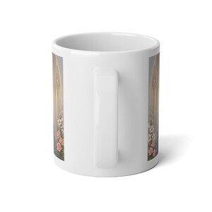Saint Louis Jumbo Mug, King Louis IX Catholic Coffee Cup, Traditional Sacred Art image 3