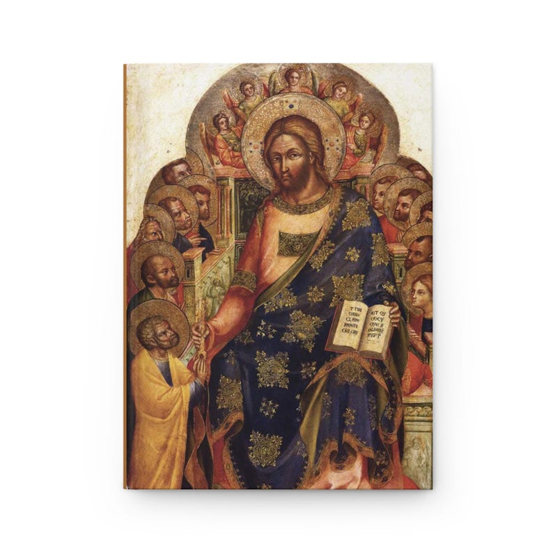 Katolicki dziennik modlitewny, twarda oprawa zeszytu Matki Bożej z Guadalupe, prezent na nabożeństwo maryjne dla katolickiej mamy, księdza lub ucznia zdjęcie 2