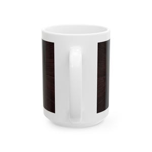 Witte keramische mok, katholiek geschenk met afbeelding van Sint Peter Claver, jezuïetenpatroonbeker afbeelding 4