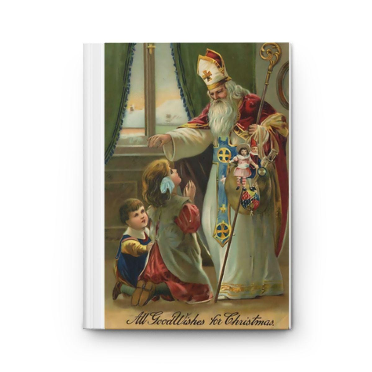 St. Nicholas Journal, Catholic Saint Notebook for Writing & Reflection, Confirmation Gift