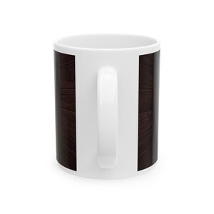 Witte keramische mok, katholiek geschenk met afbeelding van Sint Peter Claver, jezuïetenpatroonbeker afbeelding 3