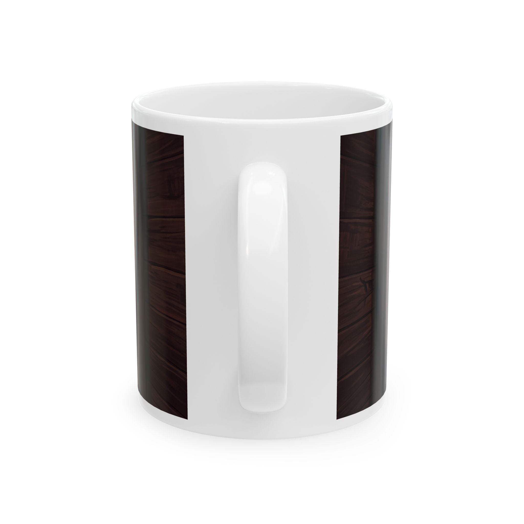 White Ceramic Mug, Saint Peter Claver Catholic Gift, Jesuit Patron Saint Coffee Cup