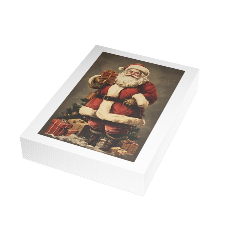 St. Nicholas Catholic Note Cards, Blank Greeting Stationery, Saint Gift Set image 10