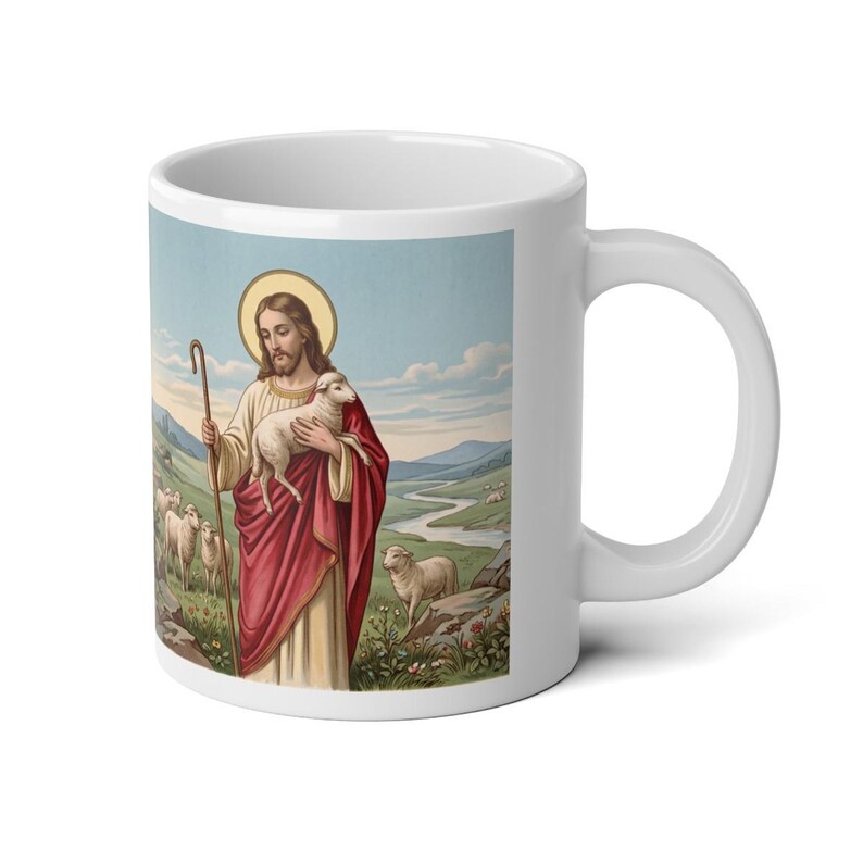 Good Shepherd Jumbo Coffee Mug from the OCIA gift bags gift pack