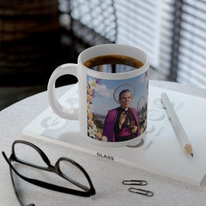Blessed Fulton Sheen Jumbo Coffee Mug, Large Catholic Gift for Priest, Apologist, or Dad image 6