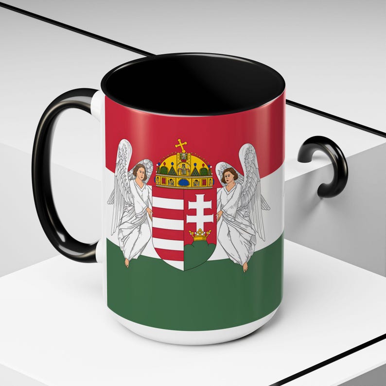 Ungarische Kaffeetasse mit ungarischer Flagge – Geschenkidee für Sie oder Ihn, Geburtstag, Weihnachten oder Schulabschluss Bild 4