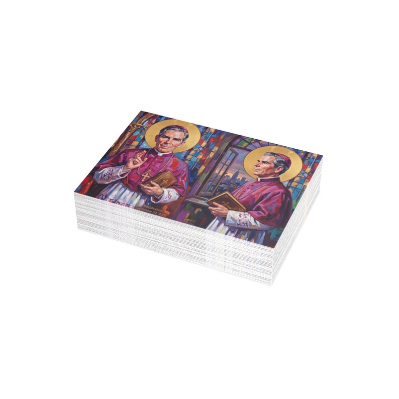 View of Blessed Archbishop Fulton J. Sheen Catholic gift