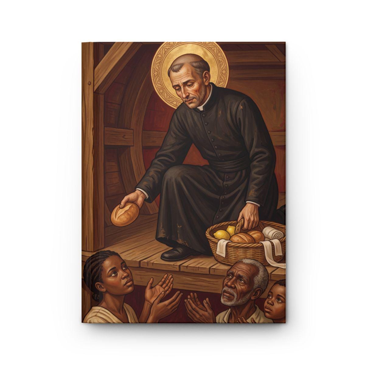 Saint Peter Claver Journal, Catholic Priest Devotional Notebook, Missionary Saint Gift