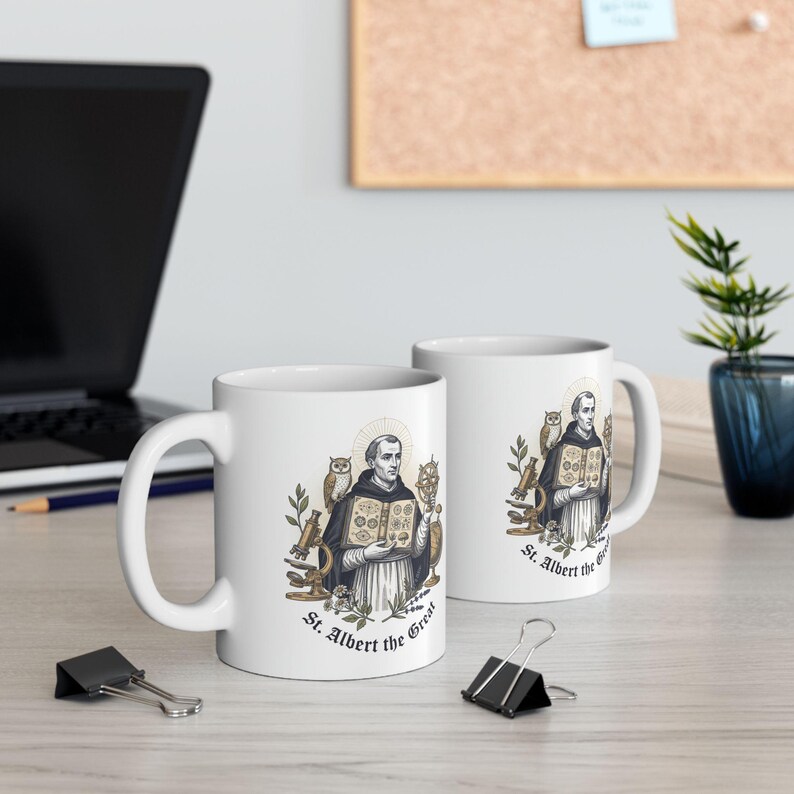 Tazza dello scienziato Sant'Alberto Magno immagine 5