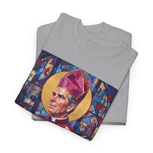 Blessed Fulton Sheen Catholic Shirt, Archbishop Evangelization Gift for Men or Women image 14
