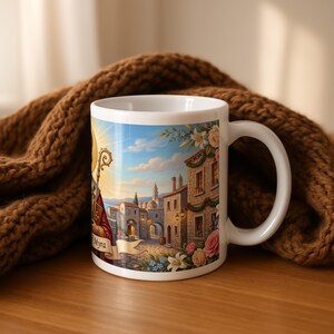 Photograph of St. Nicholas ceramic mug