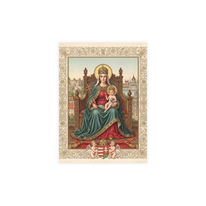 Our Lady of Hungary Note Cards, Marian Devotional Prayer Cards, Catholic Stationery image 19