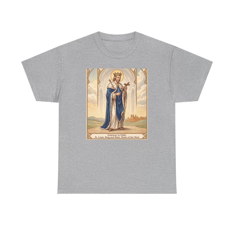 Gateway to Faith Catholic T-Shirt, St. Louis Faith Apparel, Rome of the West, Blessed Fulton Sheen Beatification image 3