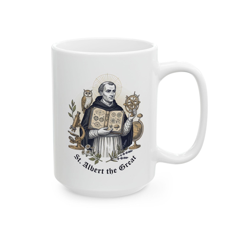 Tazza dello scienziato Sant'Alberto Magno immagine 1