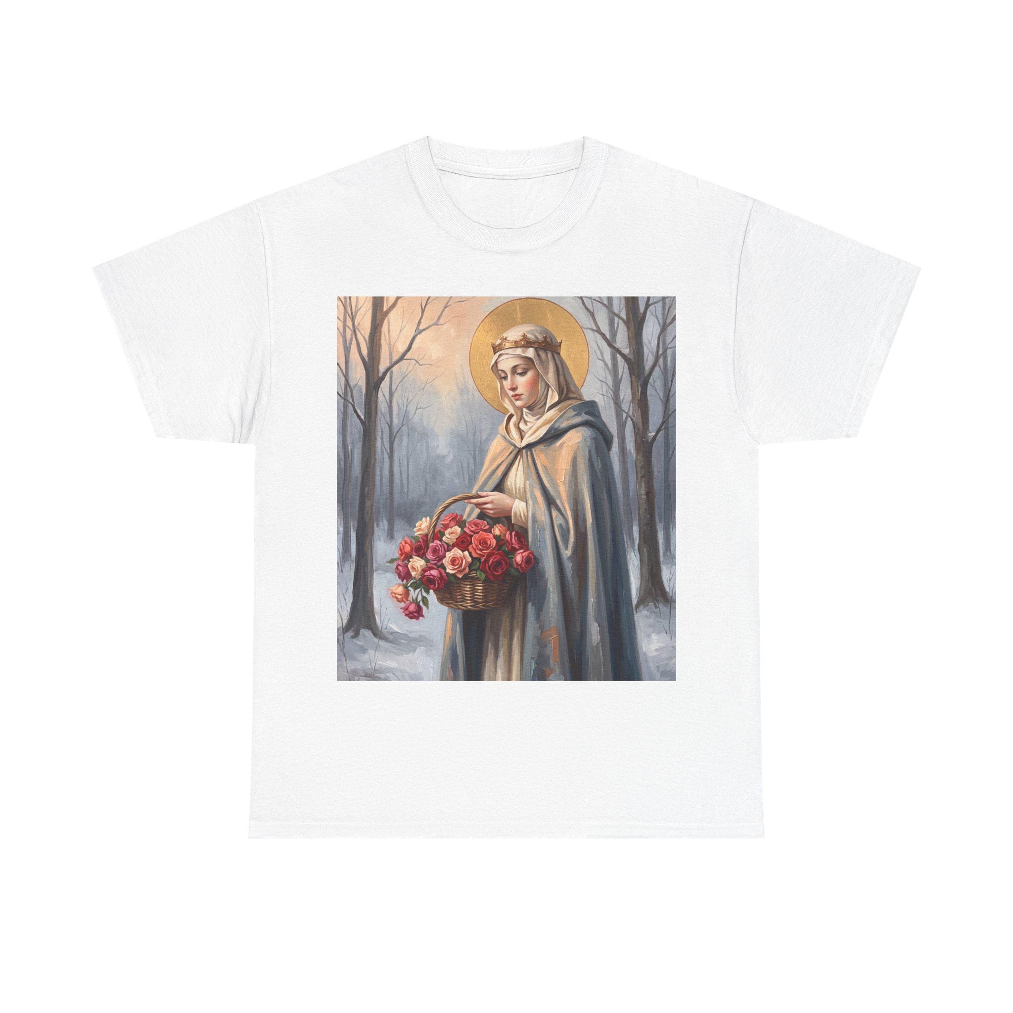 Saint Elizabeth of Hungary Shirt, Hospital Worker Gift, Charity Saint Tee