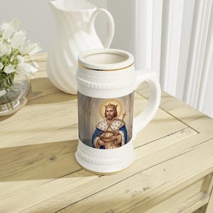 St. Louis City Stein, 22oz Ceramic Coffee Mug, Rome of the West Gift image 1