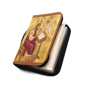 Saint Matthew Bible Cover, Catholic Devotional Gift for Daily Scripture image 15
