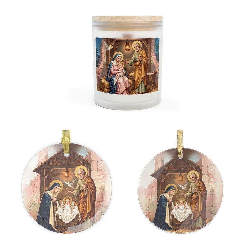 Gift pack: Christmas Nativity gift bags (Set 2), every piece together
