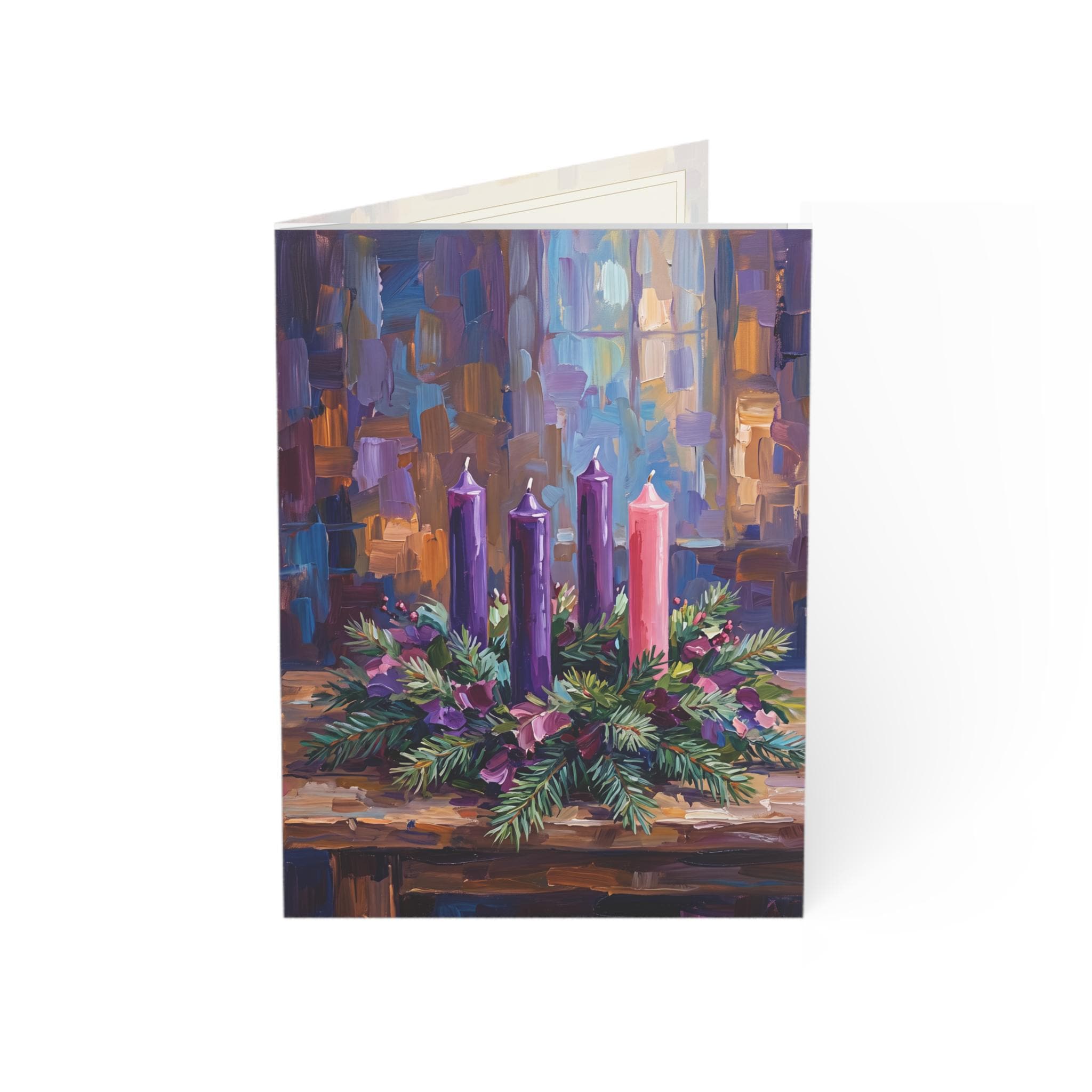 Advent Greeting Card, Traditional Catholic Christmas Preparation