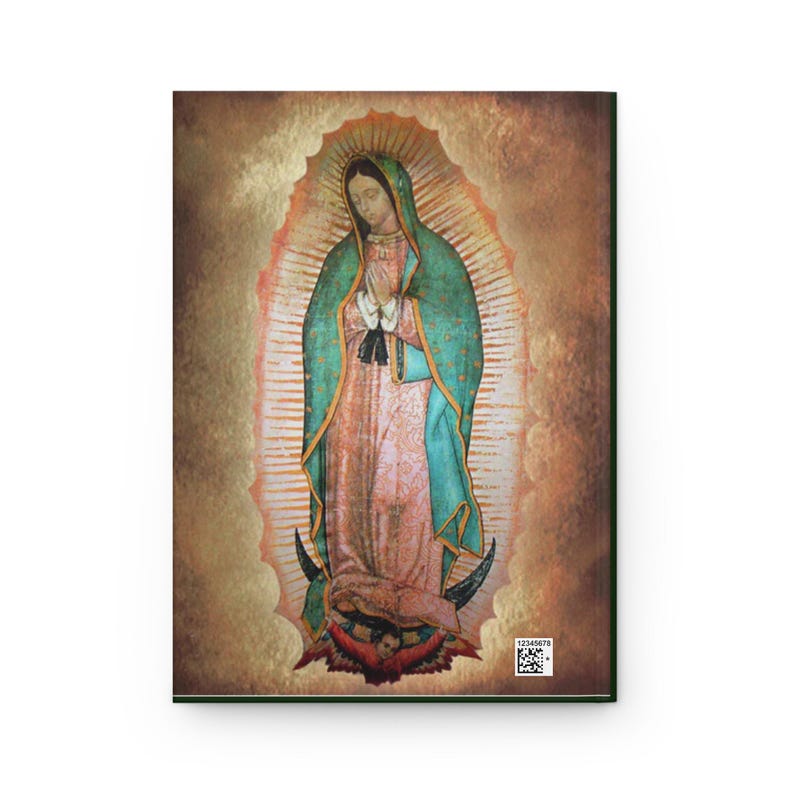 Our Lady of Guadalupe and St. Juan Diego Hardcover Journal | Religious Prayer Notebook image 4