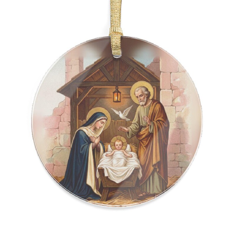 Holy Family Nativity Ornament from the Christmas Nativity gift bags (Set 2) gift pack