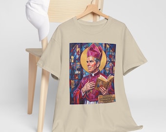 Blessed Fulton Sheen Catholic Shirt, Archbishop Evangelization Gift for Men or Women