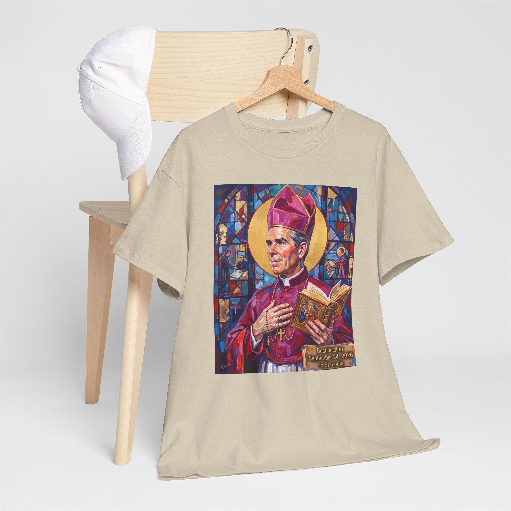 Blessed Fulton Sheen Catholic Shirt, Archbishop Evangelization Gift for Men or Women
