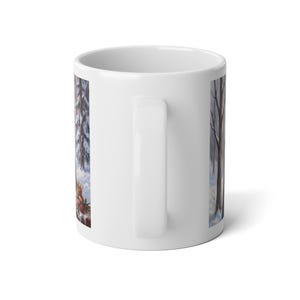 Saint Elizabeth of Hungary Jumbo Coffee Mug, Hospital Worker Gift, Charity Saint image 3