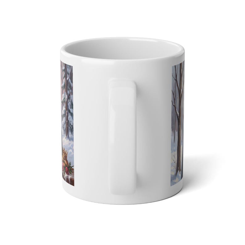 Saint Elizabeth of Hungary Jumbo Coffee Mug, Hospital Worker Gift, Charity Saint image 3