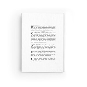 Diario de la Sábana Santa de Turín, Cuaderno de Oración Católica del Santo Rostro, Regalo Devocional para Católicos, Regalo de Confirmación de Pascua imagen 3