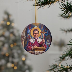 Styled photograph of Blessed Archbishop Fulton J. Sheen Catholic gift
