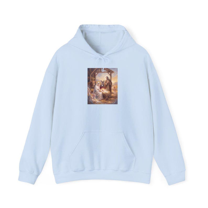 The Christmas hoodie, front view