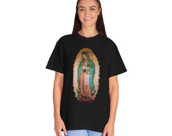 Our Lady of Guadalupe Shirt, Catholic Gift for Mom, Virgen de Guadalupe Marian Tee
