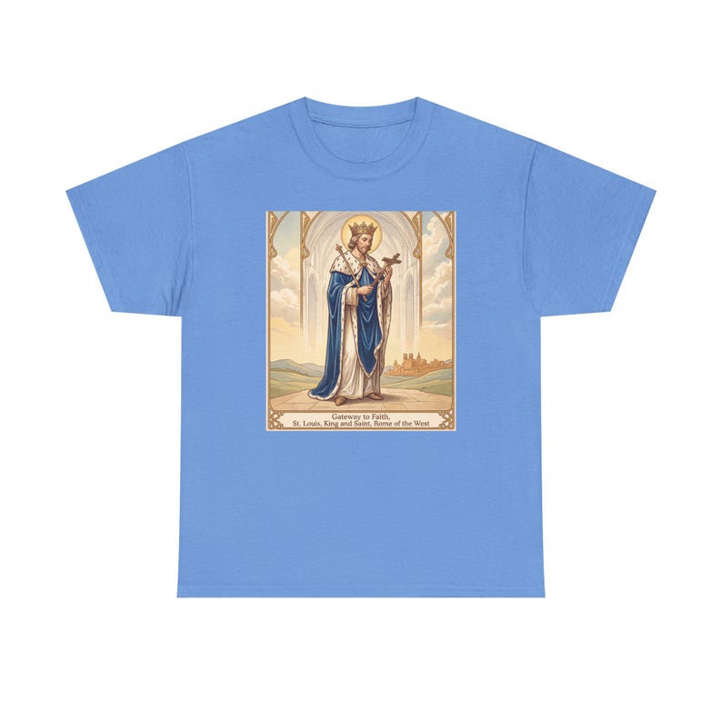 Gateway to Faith Catholic T-Shirt, St. Louis Faith Apparel, Rome of the West, Blessed Fulton Sheen Beatification image 4
