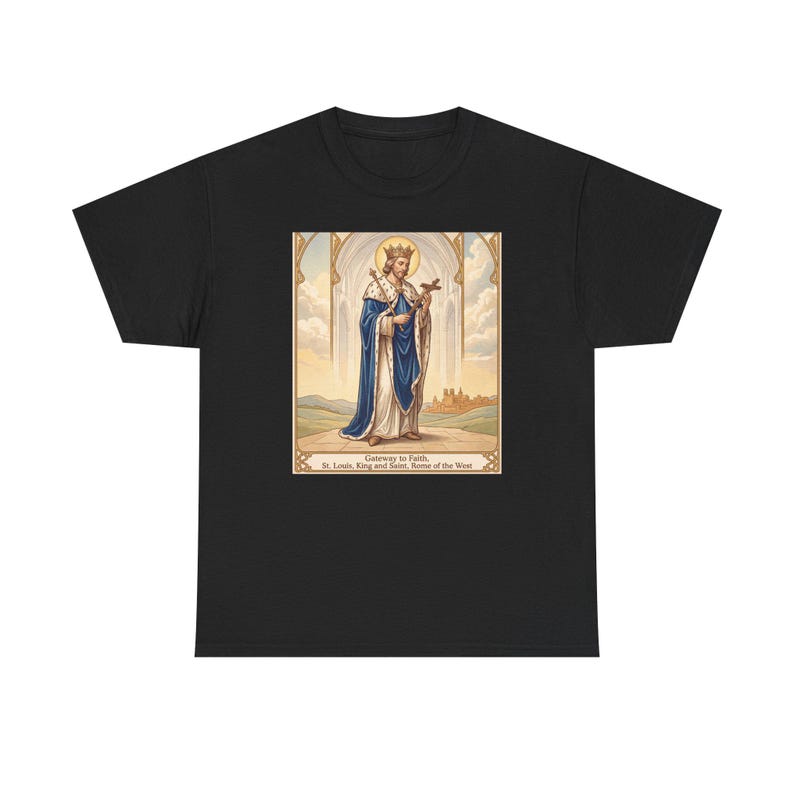 Gateway to Faith Catholic T-Shirt, St. Louis Faith Apparel, Rome of the West, Blessed Fulton Sheen Beatification image 2