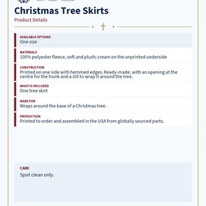 Product details card for the Christmas Catholic gift