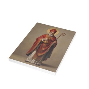 Detail of St. Nicholas blank journal