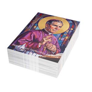 Fulton Sheen Note Cards, Catholic Stationery Set, Blessed Fulton Sheen Blank Cards for Priest or Gift image 17