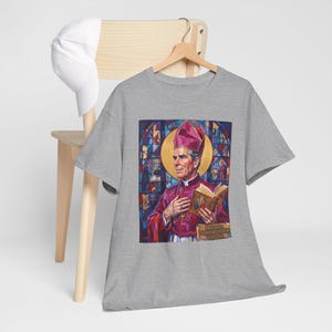 Blessed Fulton Sheen Catholic Shirt, Archbishop Evangelization Gift for Men or Women image 18