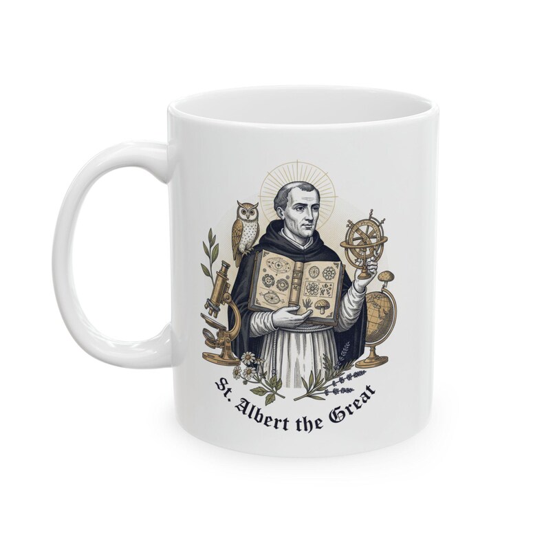 Tazza dello scienziato Sant'Alberto Magno immagine 4